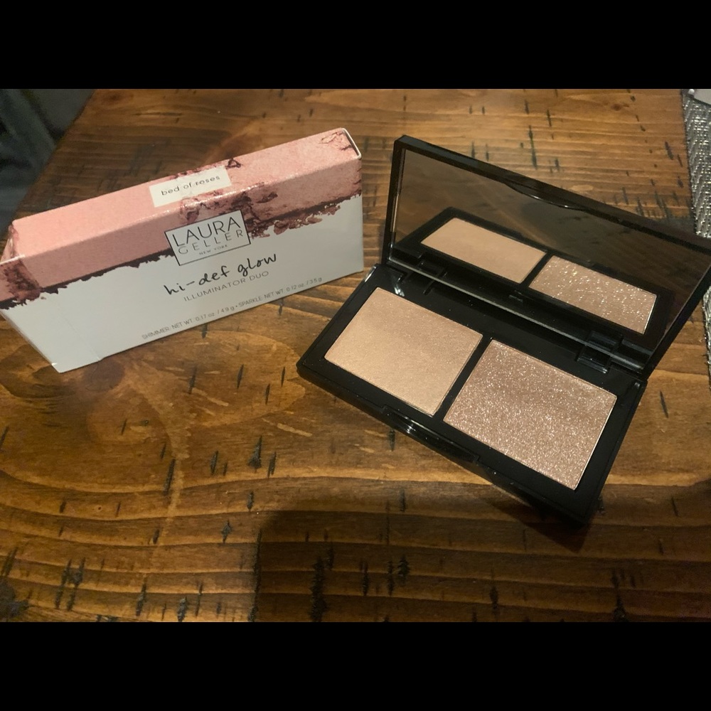 Laura Geller Hi-Def Illuminator Duo in Bed of Rose